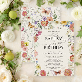 Convites Santa Batismo e primeiro aniversario Watercolor Ga