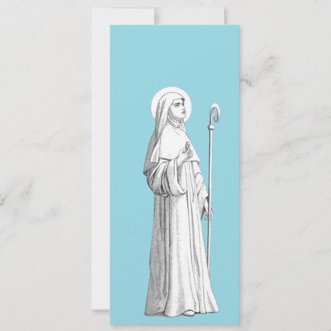 Convites Santa Catarina de Siena Virgem (Frente)