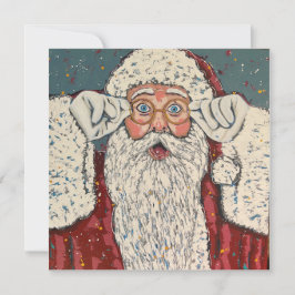 Convites Santa Claus Surprised