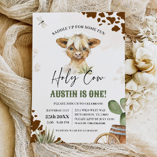 Convites Santa Vaca, sou só vaqueiro do planalto.