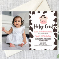 Santa Vaca! Vou fazer uma festa de primeiro aniver