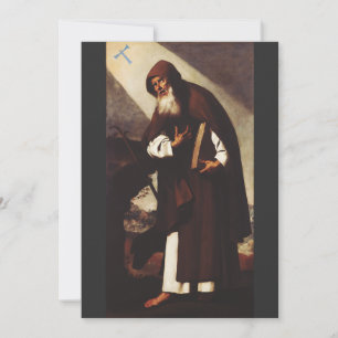Convites Santo Anthony, o Abade