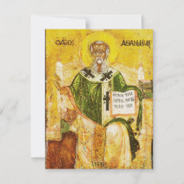 Convites Santo Athanasius de Alexandria