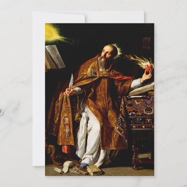 Convites Santo Augustine de Hippo (Frente)