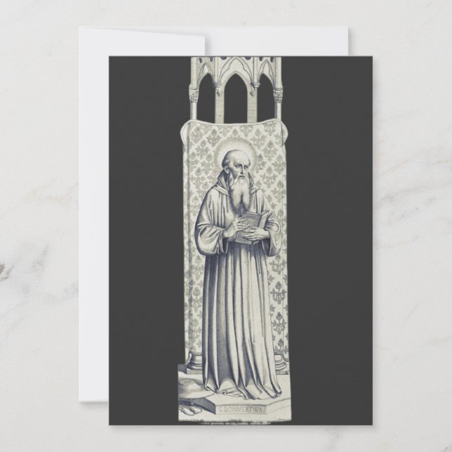 Convites Santo  Boaventura Doutor Seráfico (Frente)