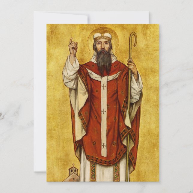 Convites Santo Bonifácio de Mainz - Padroeiro dos Educadore (Frente)