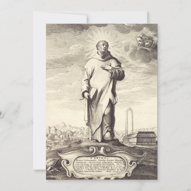 Convites Santo Bruno de Colônia (Frente)