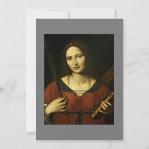 Convites Santo Catherine de Alexandria (Bernardino Luini)