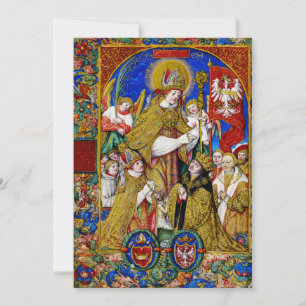 Convites Santo Estanislau Bispo e Mártir Arte Fina