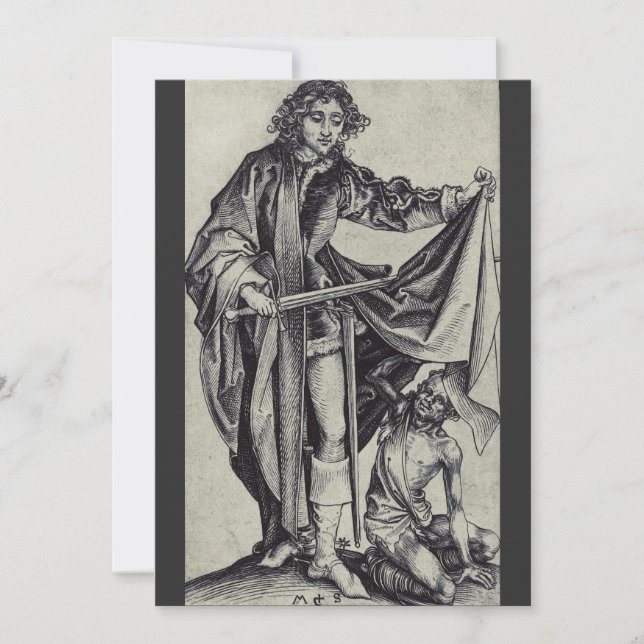 Convites Santo Martinho de Tours Arte de Gravura (Frente)