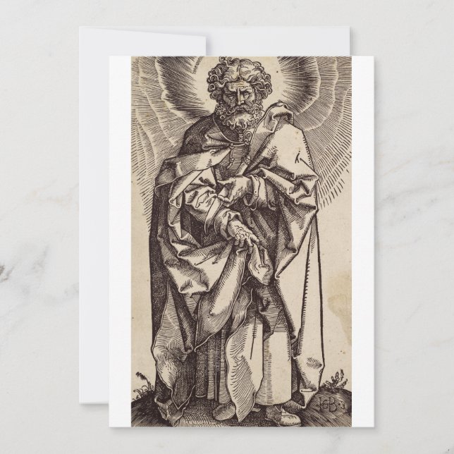 Convites Santo Philip, o Apóstolo Jesus discípulo (Frente)