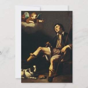 Convites Santo Roch e o Anjo pela Cara François