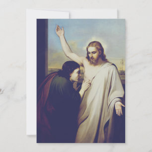 Convites Santo Tomás duvidoso de Silvestro Lega 