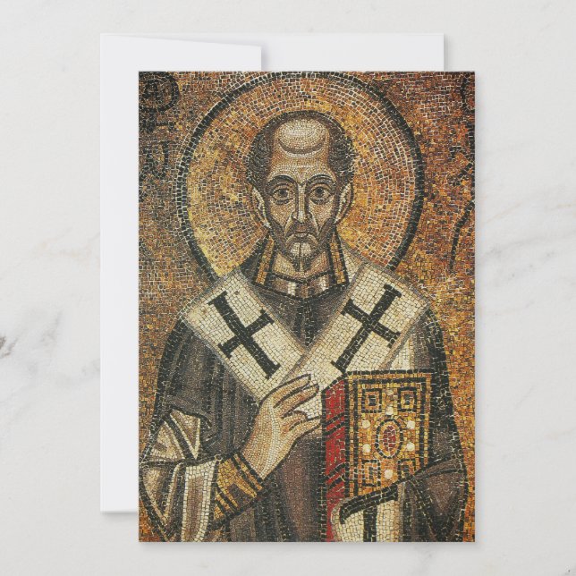 Convites São João Crisóstomo arcebispo de Constantinopla (Frente)