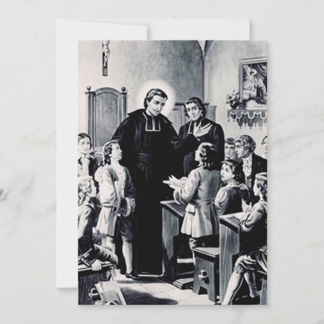 Convites São Luís de Montfort padre francês (Frente)