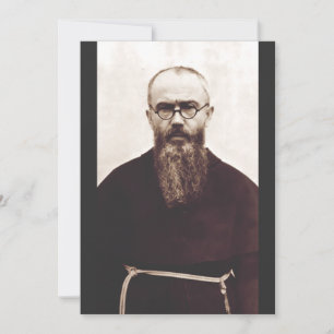Convites São Maximiliano Kolbe padre católico polonês