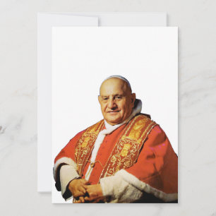 Convites São Papa João XXIII chefe da Igreja Católica
