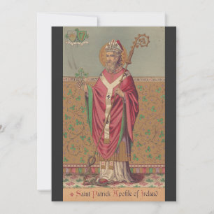 Convites São Patrício da Irlanda Arte Céltica Sagrada