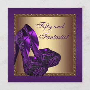 Convites Sapatos de Salto Alto Feminino Roxo Festa de Anive