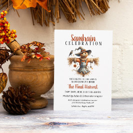 Convites Sassustrow Samhain Harvest Festa de Halloween