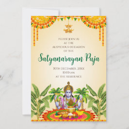 Convites Satya Narayan katha convida Satyanarayan pooja
