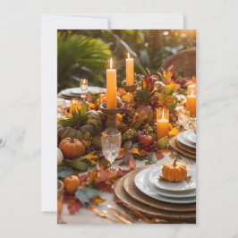 Convites Saudação Tropical de Ação de Graças