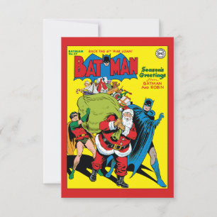 Convites Saudações de Batman e Robin