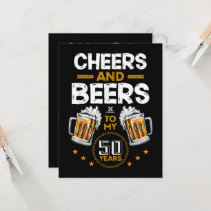 Convites Saudações e Cervejas pelos Meus 50 Anos