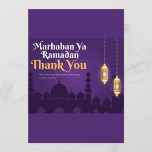 Convites Saudações Elegantes de Ramadan - Dourado Ramadan K