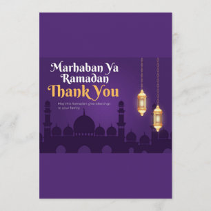 Convites Saudações Elegantes de Ramadan - Dourado Ramadan K