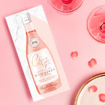 Convites Saúde À Garota De Aniversário Garrafa De Vinho Ros<br><div class="desc">Tem um aniversário feminino divertido para planejar? O nosso convite de aniversário de uma garrafa de vinho rosé, que é elegante e único, vai colocar pizzazz para a sua comemoração de aniversário. O design apresenta o nosso elegante design de garrafa de vinho rosé rosa, desenhado à mão, com os pormenores...</div>