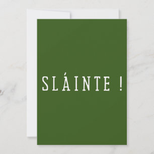 Convites Saúde - Dia de São Patrício