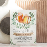Convites Saúde e Cervejas aos 40 anos de aniversário do hom<br><div class="desc">Saúde e Cerveja a 40 anos! Personalize este divertido convite de aniversário com tema de cerveja com seus detalhes. Use as ferramentas de design para editar o texto,  alterar a cor e o estilo da fonte para criar um design de convite exclusivo.</div>