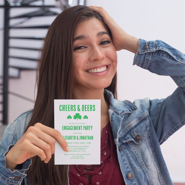 Convites Saúde e Festa de noivado de cervejas (Criador carregado)