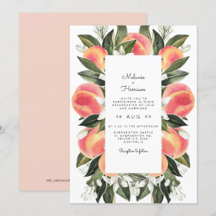Convites Savannah - Casamento Botânico de Pessegueira de Aq