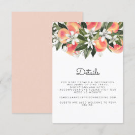 Convites Savannah - Invólucro Floral Branco de Pessegueira 