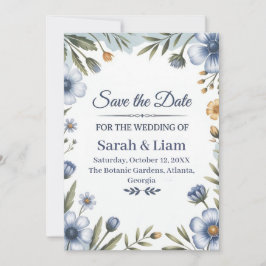 Convites "Save the Date" Elegant Wedding Invitation