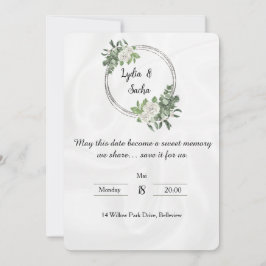 Convites Save the Date – Sweet Memory Invitation