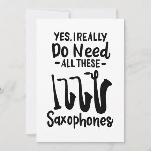 Convites Saxofone - Tipos Saxofone