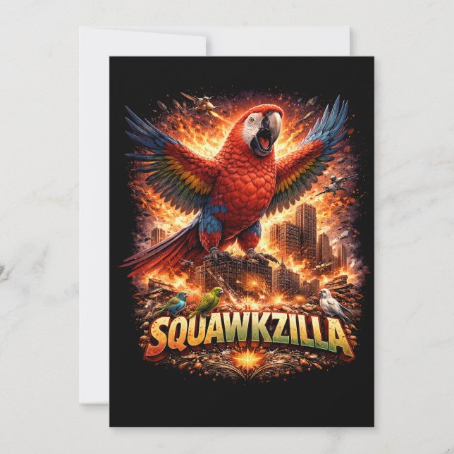 Convites Scarlet Siege (Frente)