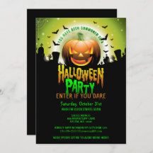 Scary Pumpkin Graveyard Halloween Festa de Costume