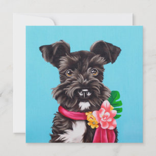 Convites Schnauzer Exótico