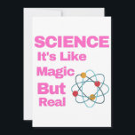 Convites SCIENCE It's Like Magic, But Real<br><div class="desc">SCIENCE It's Like Magic,  But Real</div>