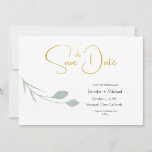 Convites Script de Caligrafia Simples Moderno de Casamento