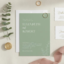 Script de Casamento Floral de Sage Simples Elegant