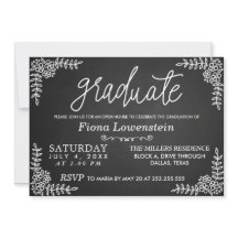 Script de quadro chalkboard | Floral | Graduação O