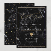 Script Elegante PixDezines, Marble Preto+Faux Dour