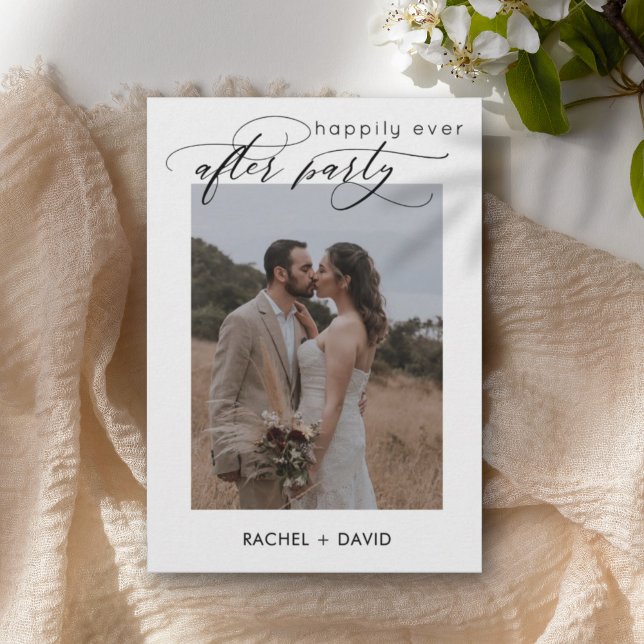 Convites Script Elegante Que Elografamos Recepção de casame (Criador carregado)