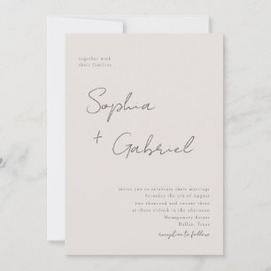 Convites Script mínimo