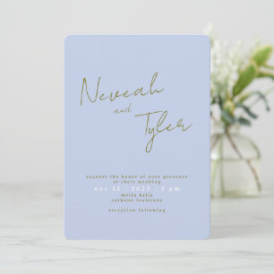 Convites Script Moderno e Casamento da Pomba